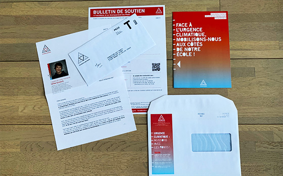 Mailing Fondation des Ponts ParisTech